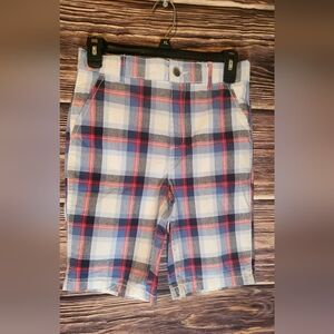 The Children's Place Plaid Shorts - Red, Blue, White